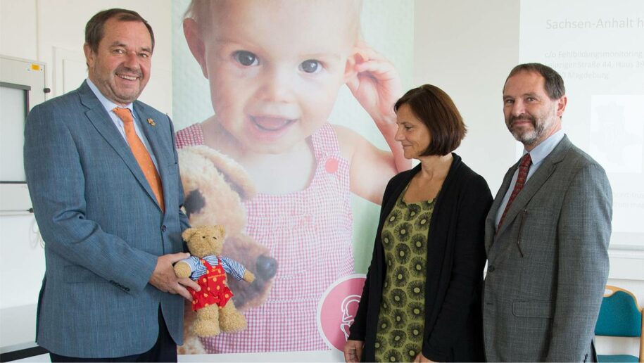 Die Kroschke Kinderstiftung fördert das Hörscreening bei Neugeborenen in Magdeburg