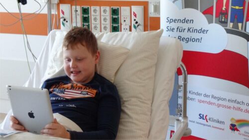 Kleine Helden - Schule vom Krankenbett