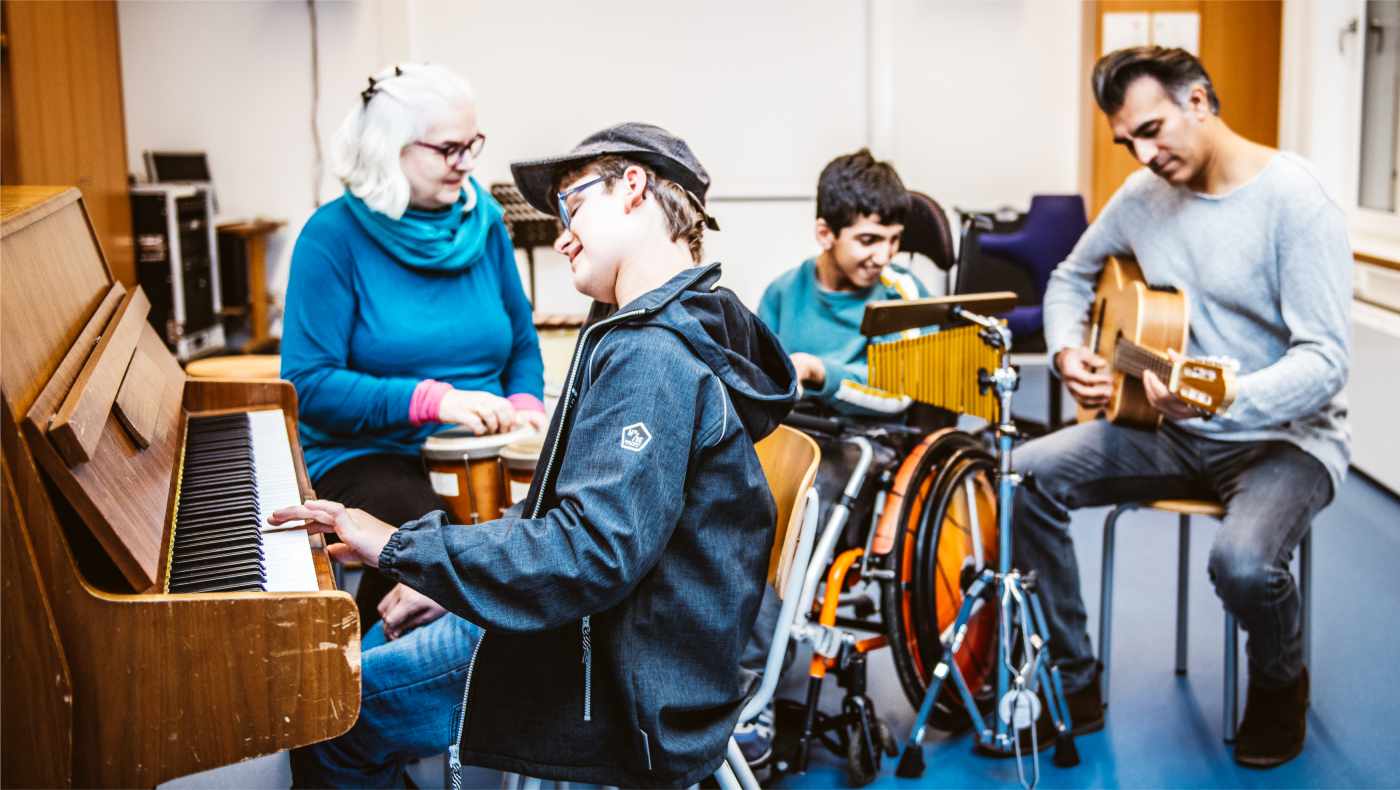 Musiktherapie für Kinder mit Handicaps