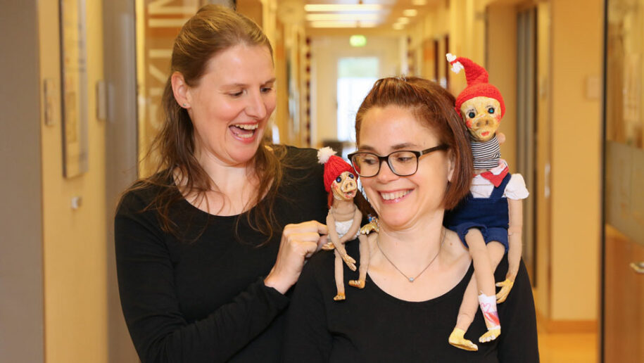 Puppenspielvisite in der Bremer Kinderklinik