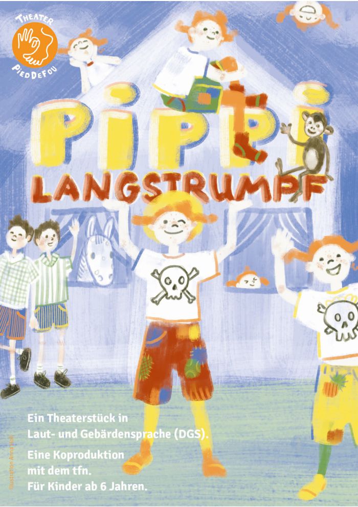 Plakat der Theatervorstellung